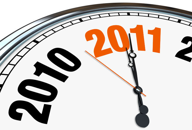 Clock - Countdown to New Year 2011
